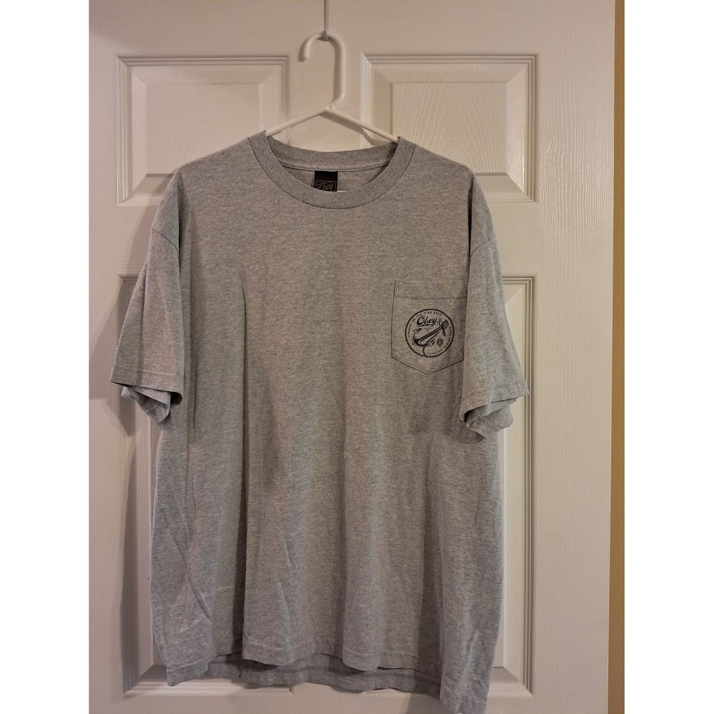 Obey Men's Size XL  Classic Pocket T-Shirt - Gray